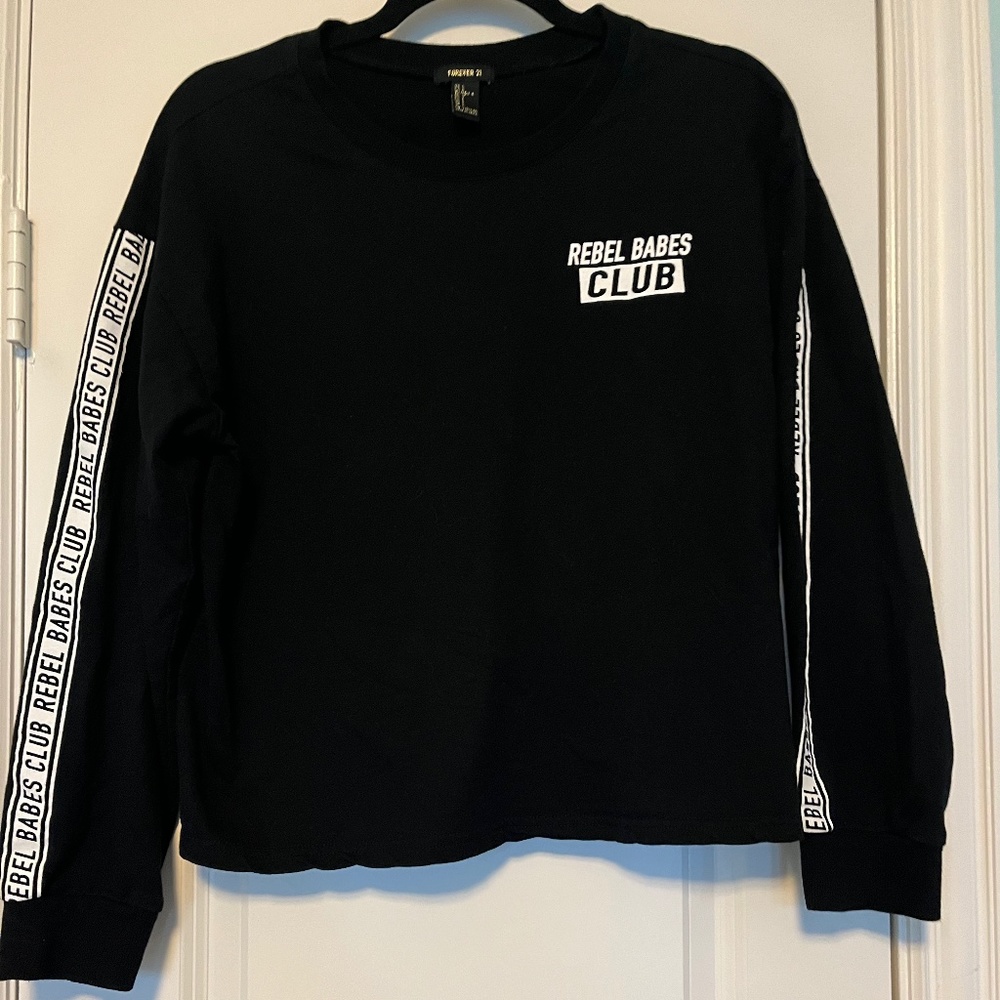 Forever 21 | "Rebel Babes Club" Sweater Top
